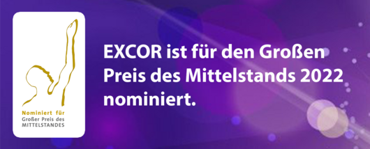 EXCOR für den Großen Preis des Mittelstandes nominiert