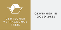 Award Gewinner Deutscher Verpackungspreis in Gold 2021